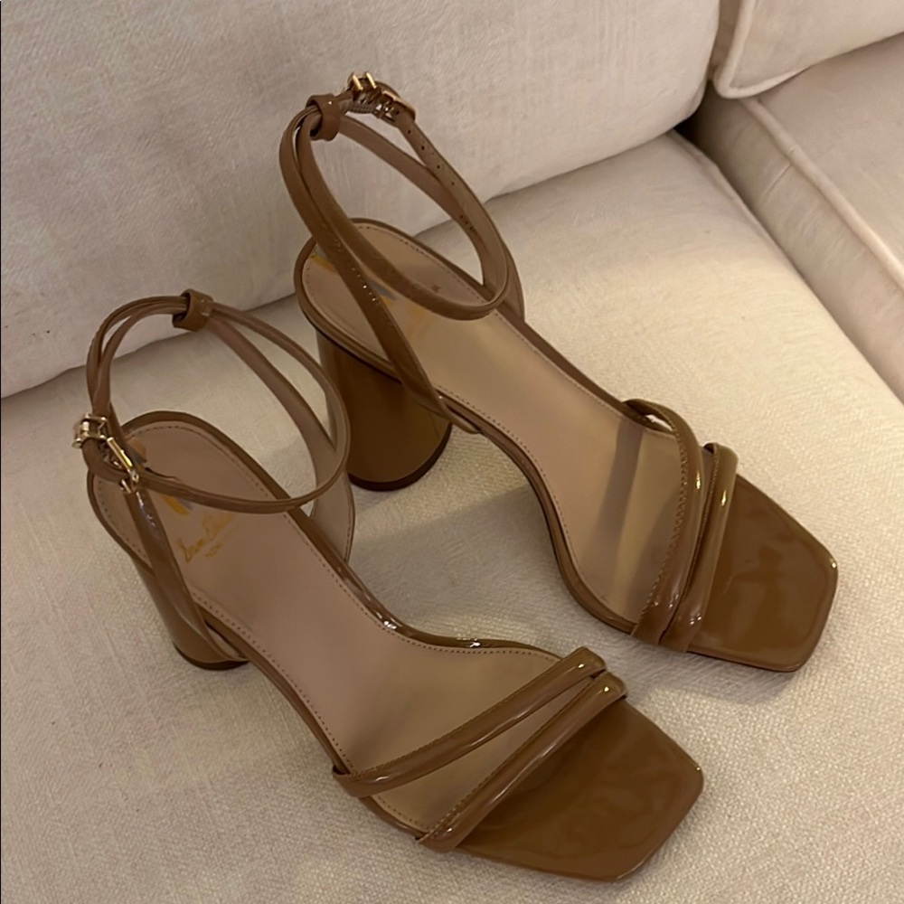 Sam Edelman Nude Strappy Sandals